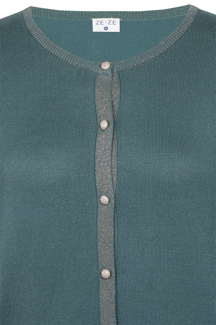 ZE - Hanna 252 - Cardigan - Grøn