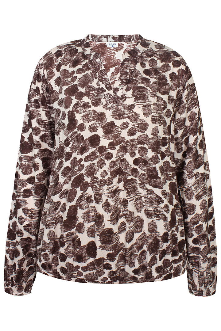 ZE - Relly 264 - Bluse - Brun