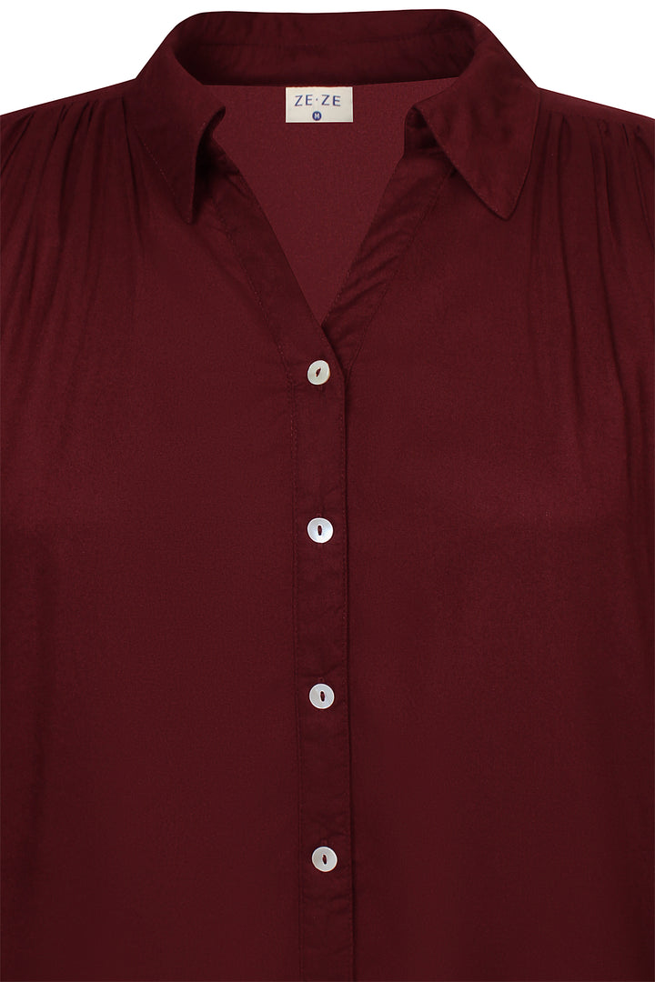 ZE - Hazel 267 - Bluse - Rød