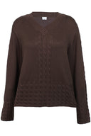 ZE - Hedda 282 - Pullover - Brun