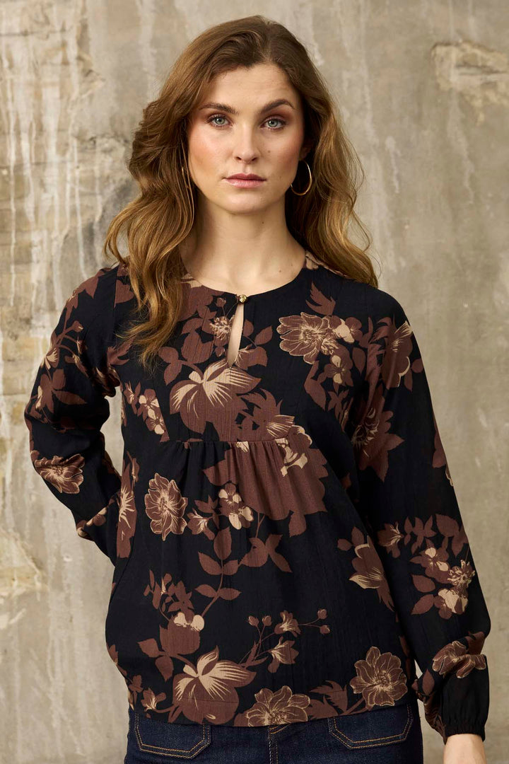 ZE - Helia 291 - Bluse - Brun