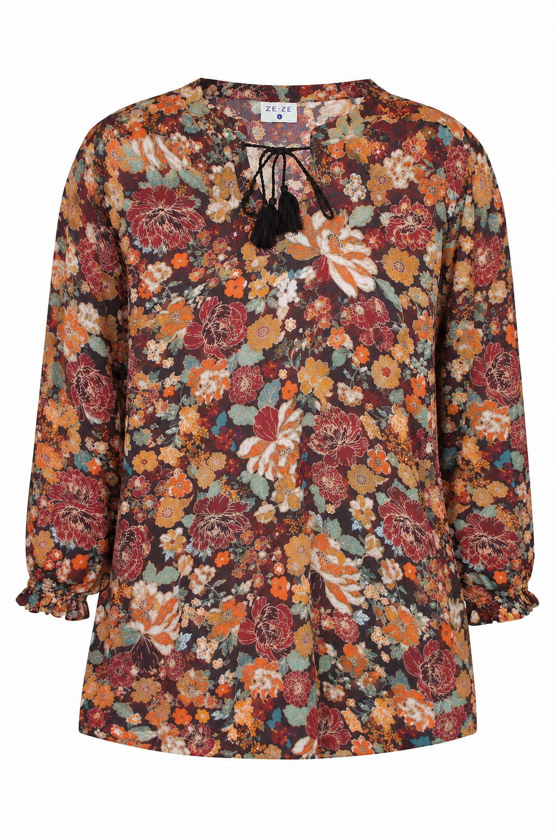 ZE - Hiam 293 - Bluse - Brun