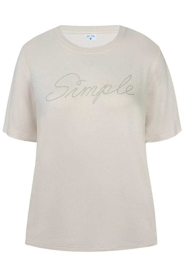 ZE - Hedia 304 - T-shirt - Sand