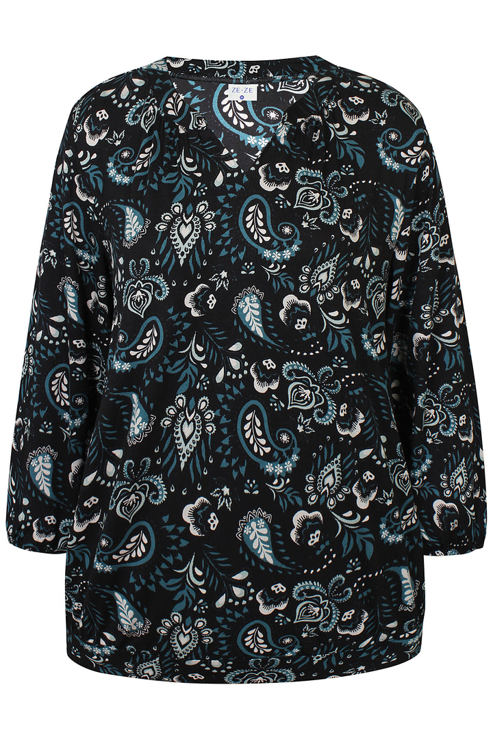 ZE - Heleen 309 - Bluse - Grøn