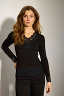 ZE - Ida 323 - T-shirt - Sort
