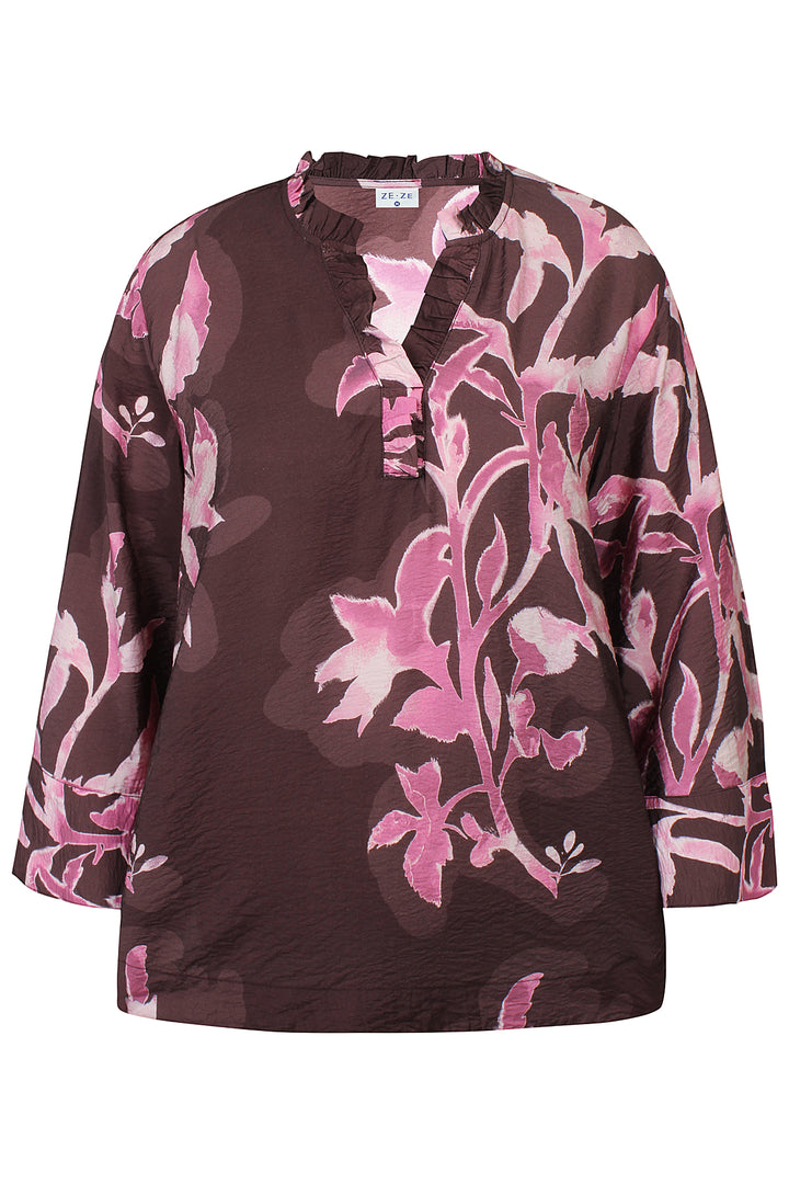 ZE - Inara 353 - Bluse - Brun