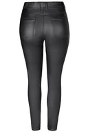 ZE - Dixie 469 - Coatede leggings - Sort