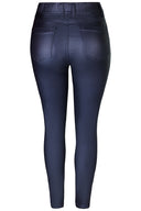 ZE - Dixie 469 - Coatede leggings - Blå