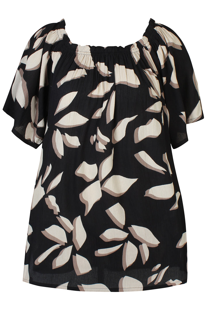 Ze-Estella 3 - Blouse - Sort