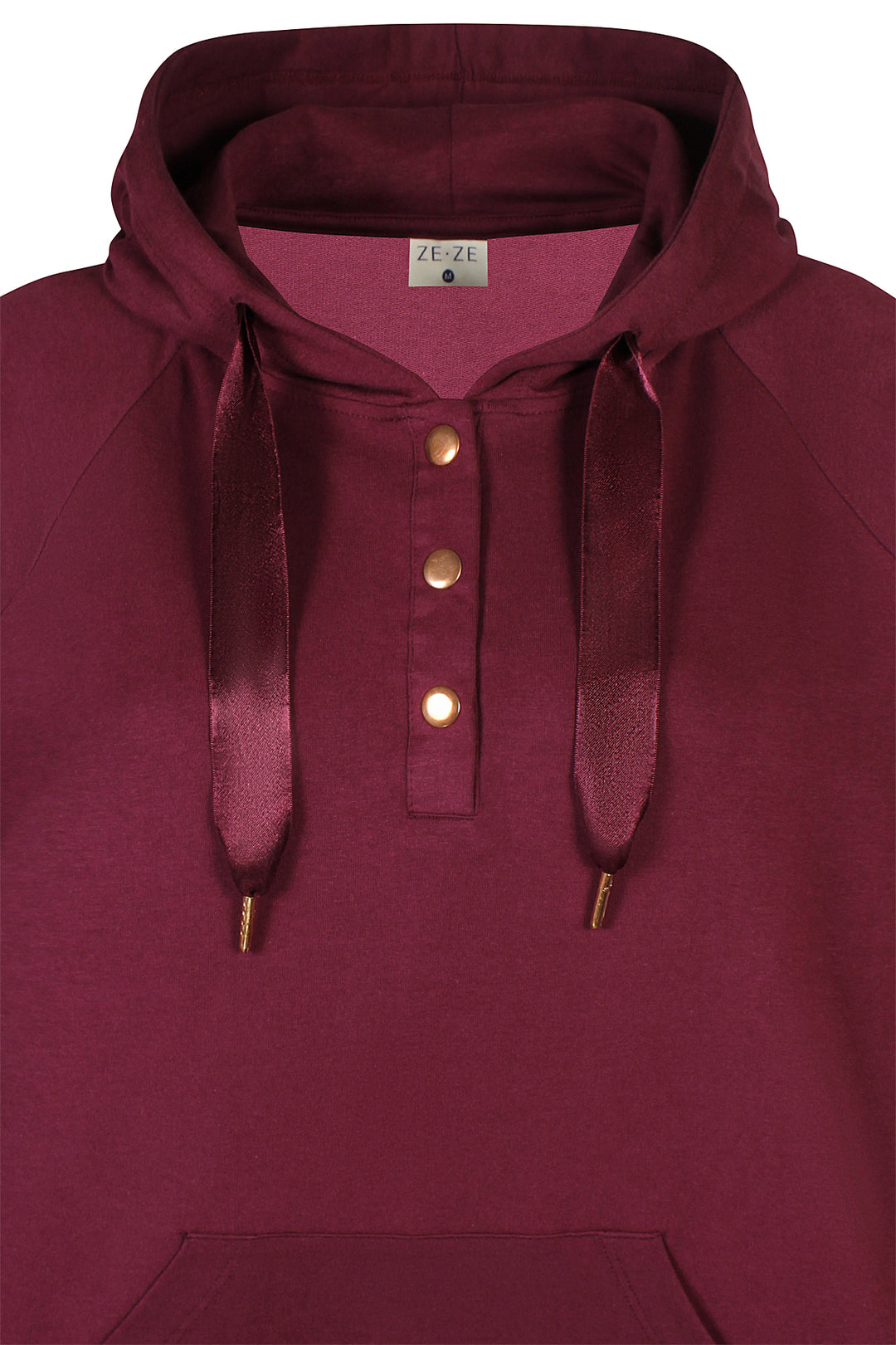 ZE - Elsa 7 - Hoodie kjole - Rød
