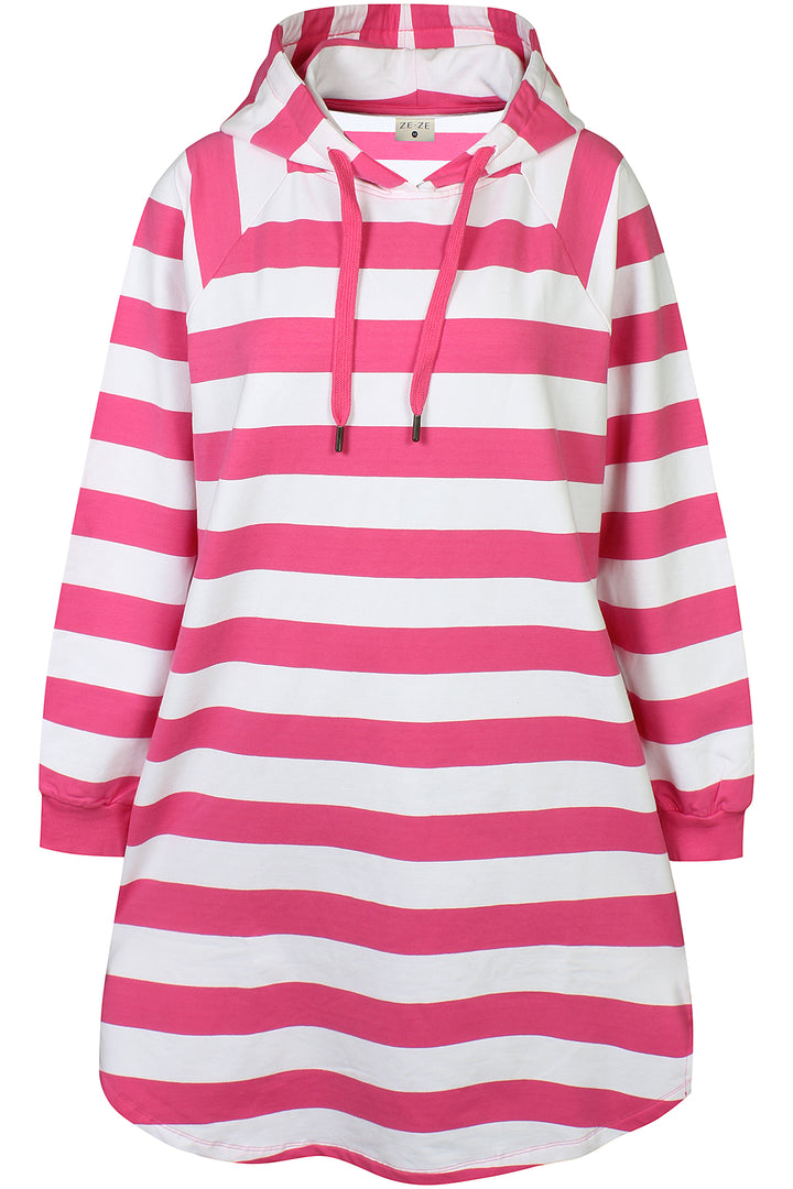 ZE - Ebony 16 - Hoodie kjole - Pink