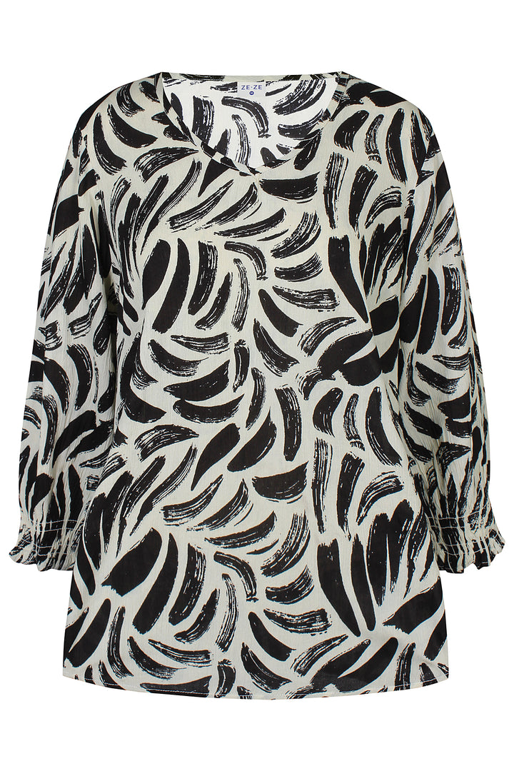ZE - Exella 18 - Bluse - Sort