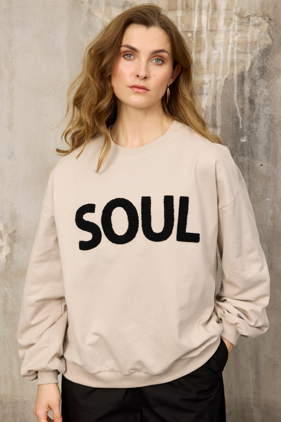 ZE - Esme 026 - Sweatshirt - Sand