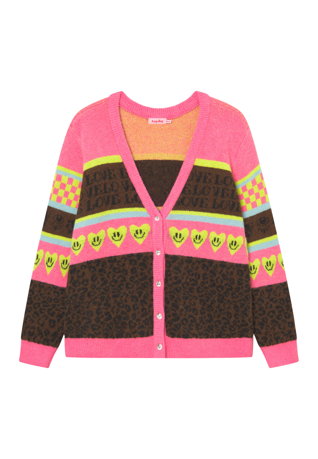 Salma 100 - Cardigan - Pink