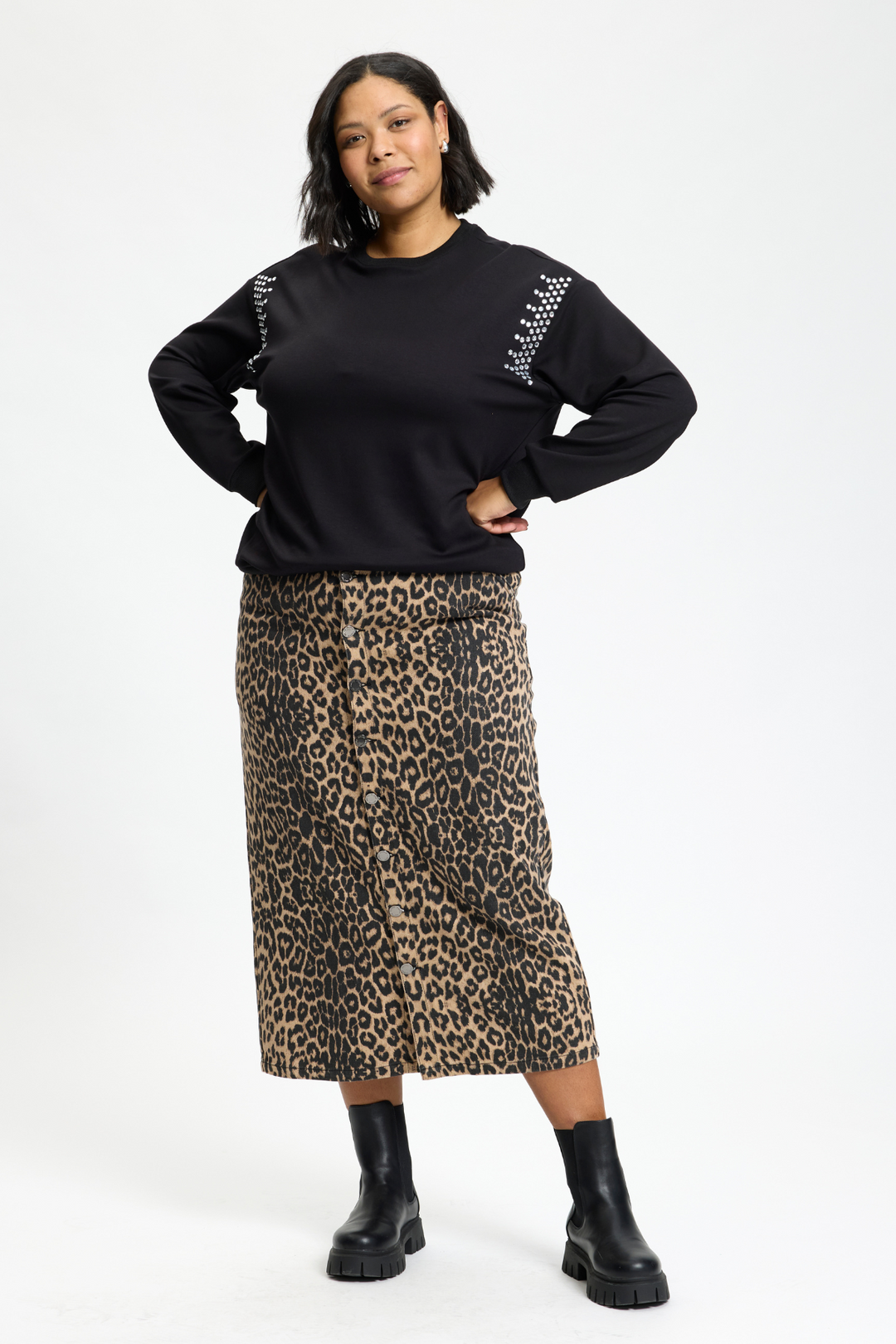 ANY - Melissa 289 - Sweatshirt - Sort