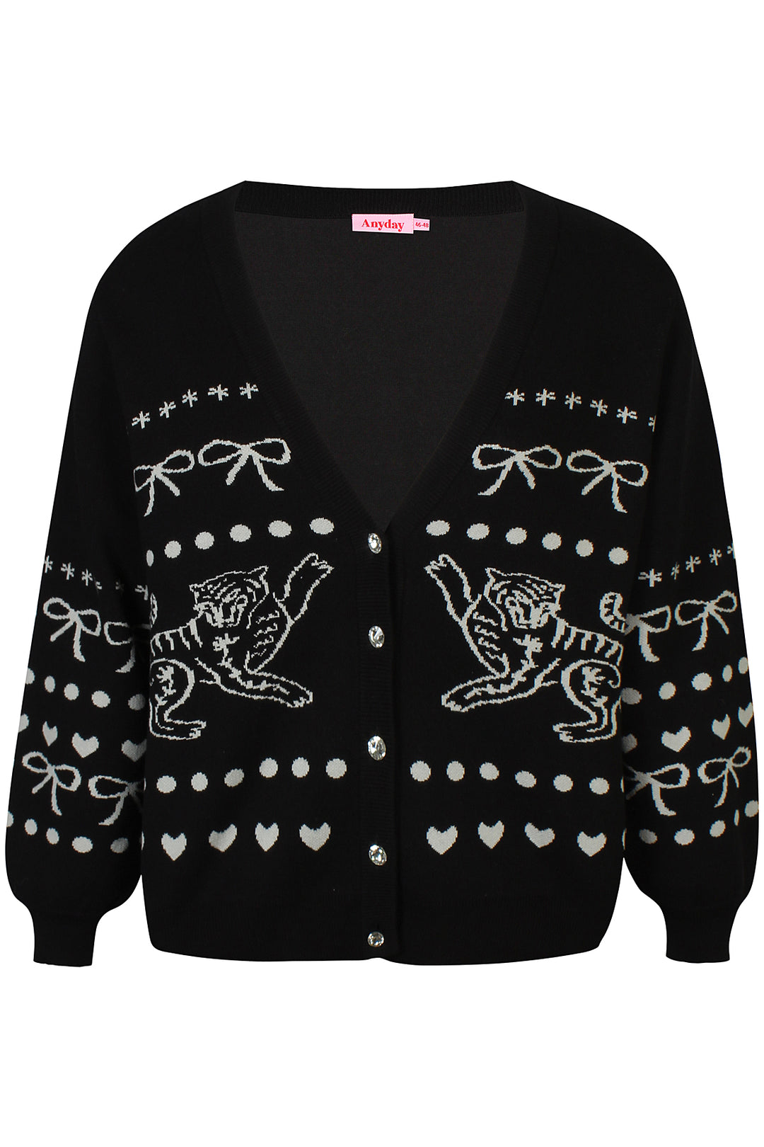 ANY - Tabitha 300 - Cardigan - Sort