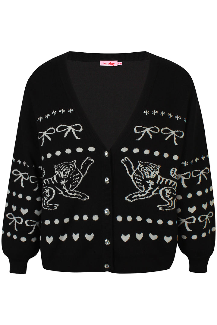 ANY - Tabitha 300 - Cardigan - Sort