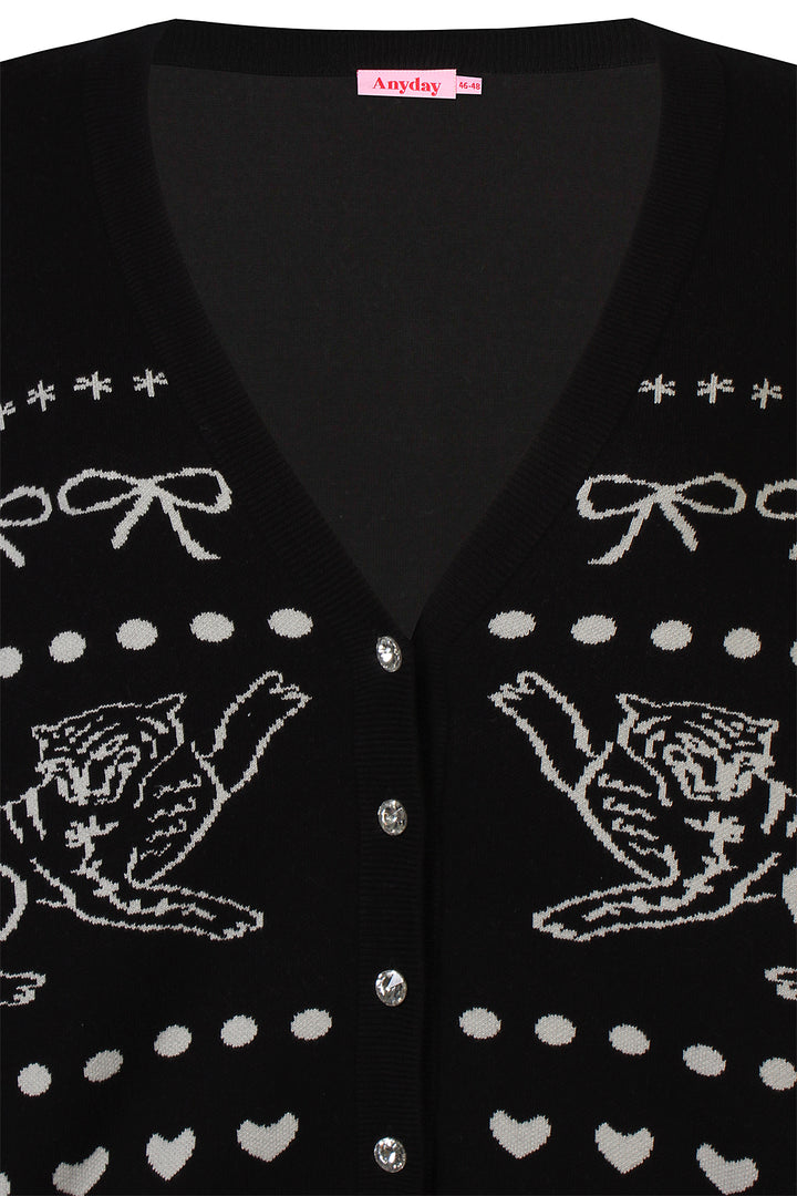 ANY - Tabitha 300 - Cardigan - Sort