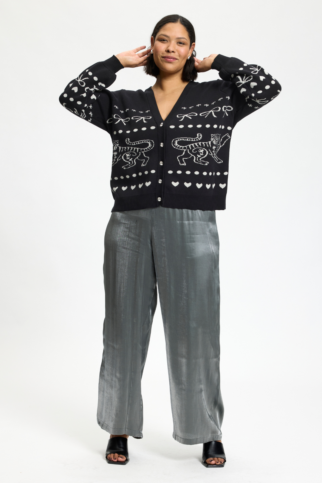 ANY - Tabitha 300 - Cardigan - Sort
