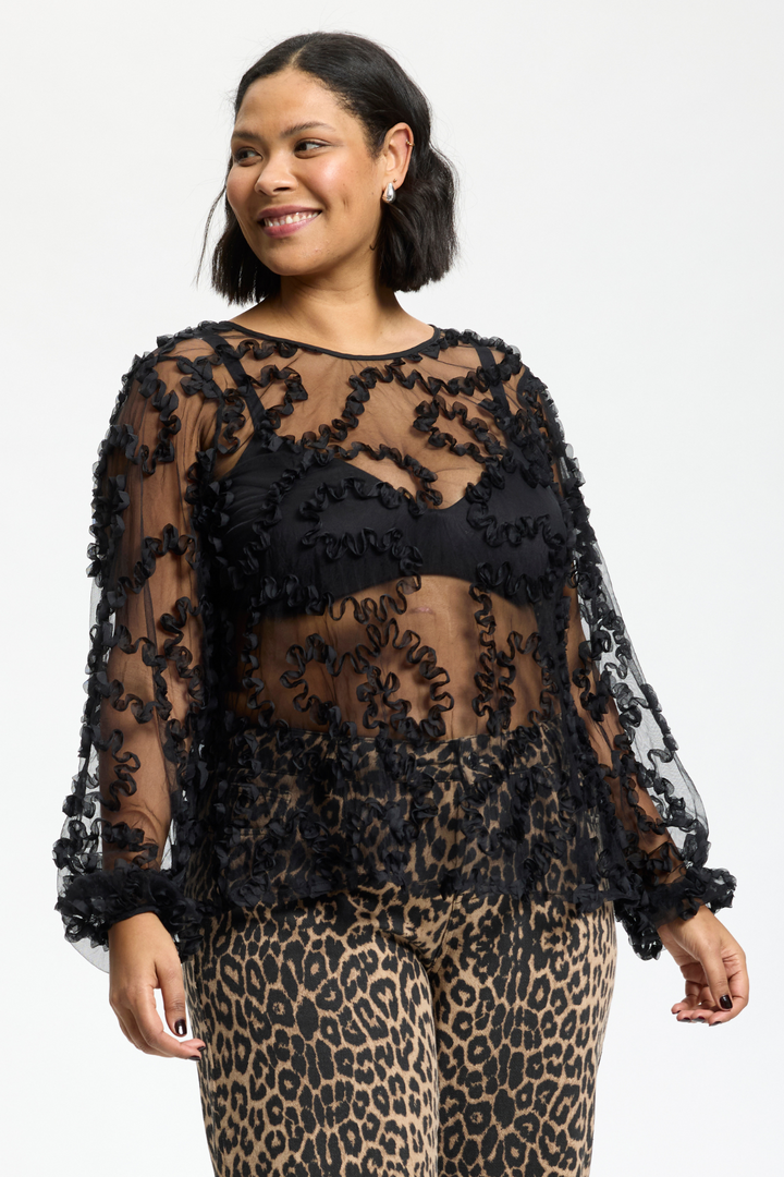 ANY - Ursula 302 - Bluse - Sort