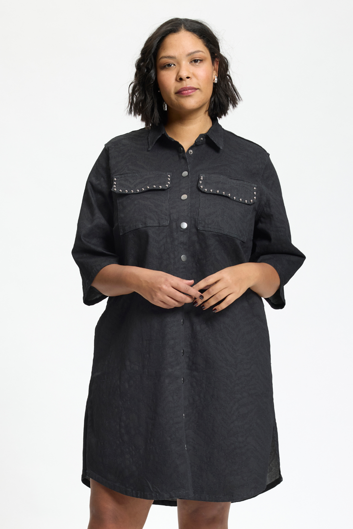 ANY - Yara 306 - Kjole - Sort
