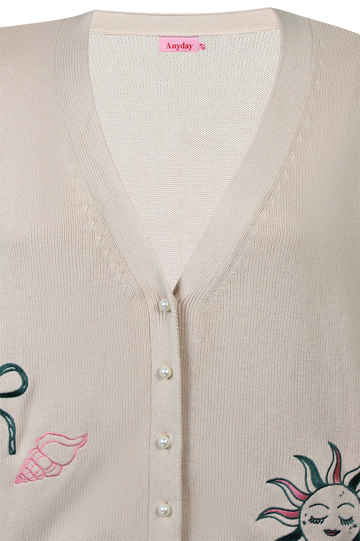 ANY - Bloom 332 - Cardigan - Sand