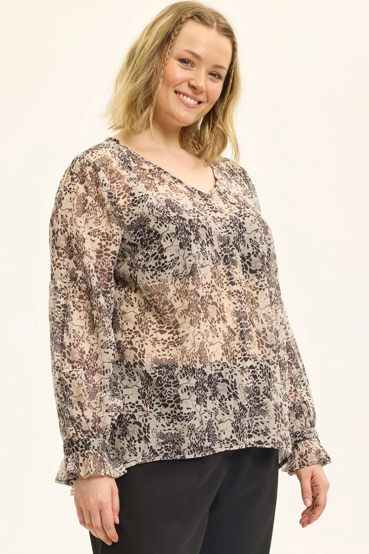 ANY - Petunia 346 - Bluse - Sort