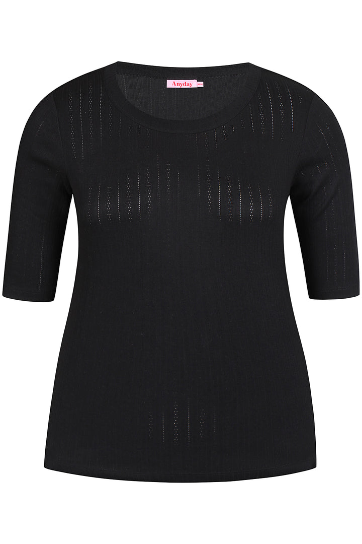 ANY - Magnolia 349 - T-shirt - Sort