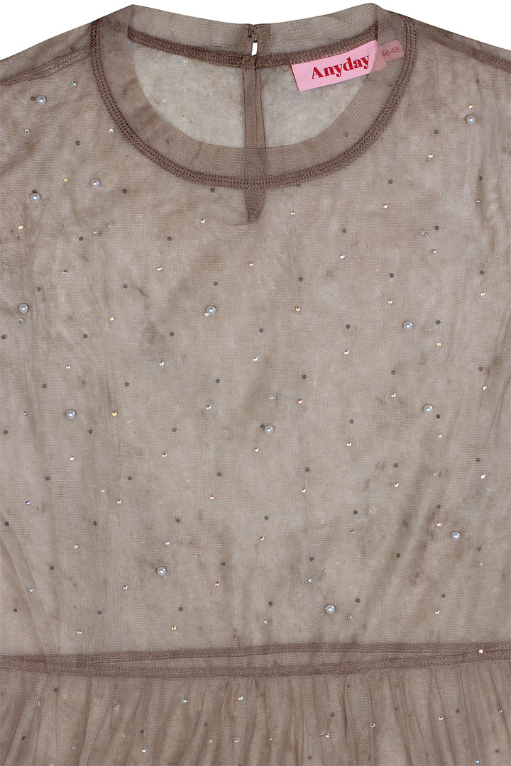 ANY - Ligera 356 - Mesh kjole - Sand