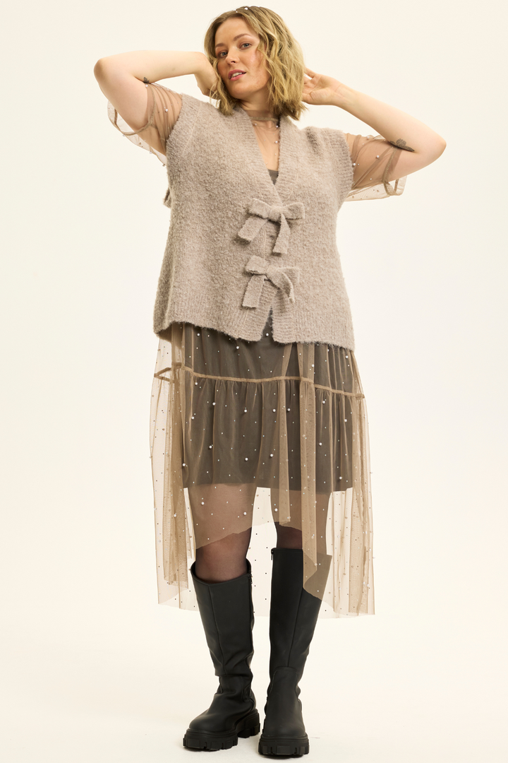 ANY - Ligera 356 - Mesh kjole - Sand