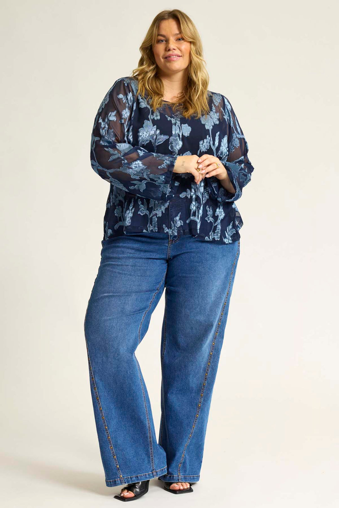 ANY - Léonie 440 - Bluse - Blå