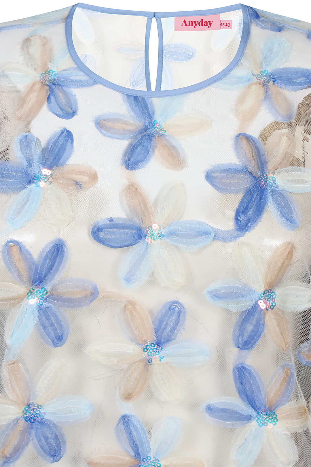 ANY - Eva 453 - Bluse - Blå