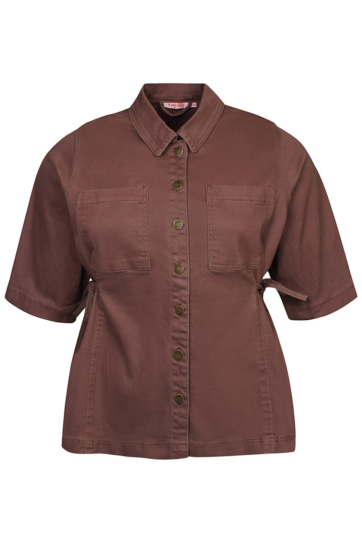 ANY - Katina 471 - Bluse - Brun