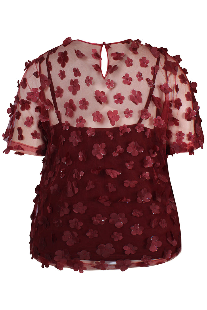 ANY - Sabina 502 - Bluse - Rød