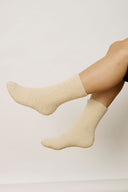 ZE - Ally 886 - Fluffy sokker - Sand